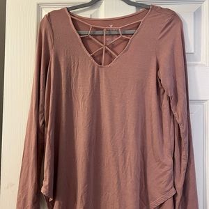 American eagle long sleeve soft & sexy shirt size medium